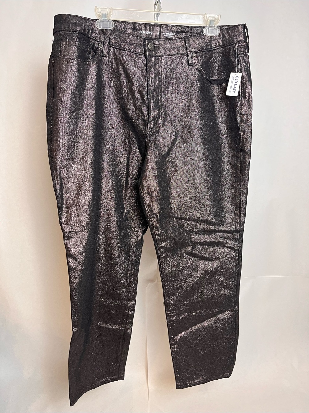 Women’s Shimmery Black Jeans NWT